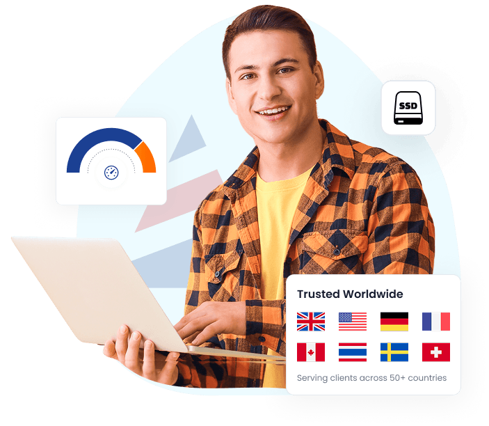 Shared SSD Hosting illustration